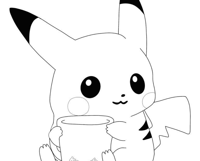 Baby Pikachu Coloring Pages 2 Free Coloring Sheets 2021 Pokemon