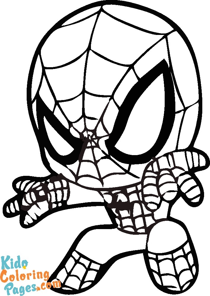 Baby Spider Man Coloring Pages Coloring Pages