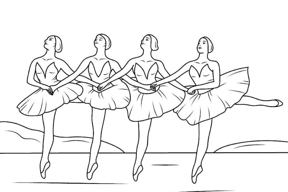 Ballerina Coloring Pages Download Or Print For Free