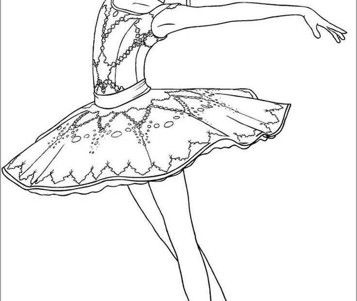 Ballet Barbie Coloring Pages For Adults ColoringBay