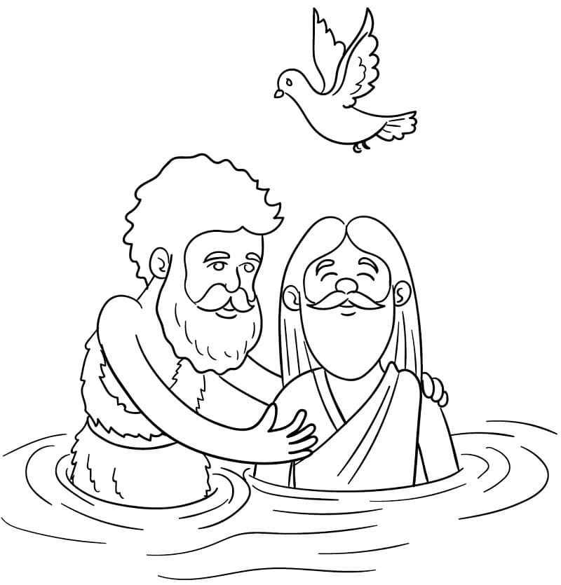 Baptism Of Jesus Free Printable Baptism Of Jesus Free Printable