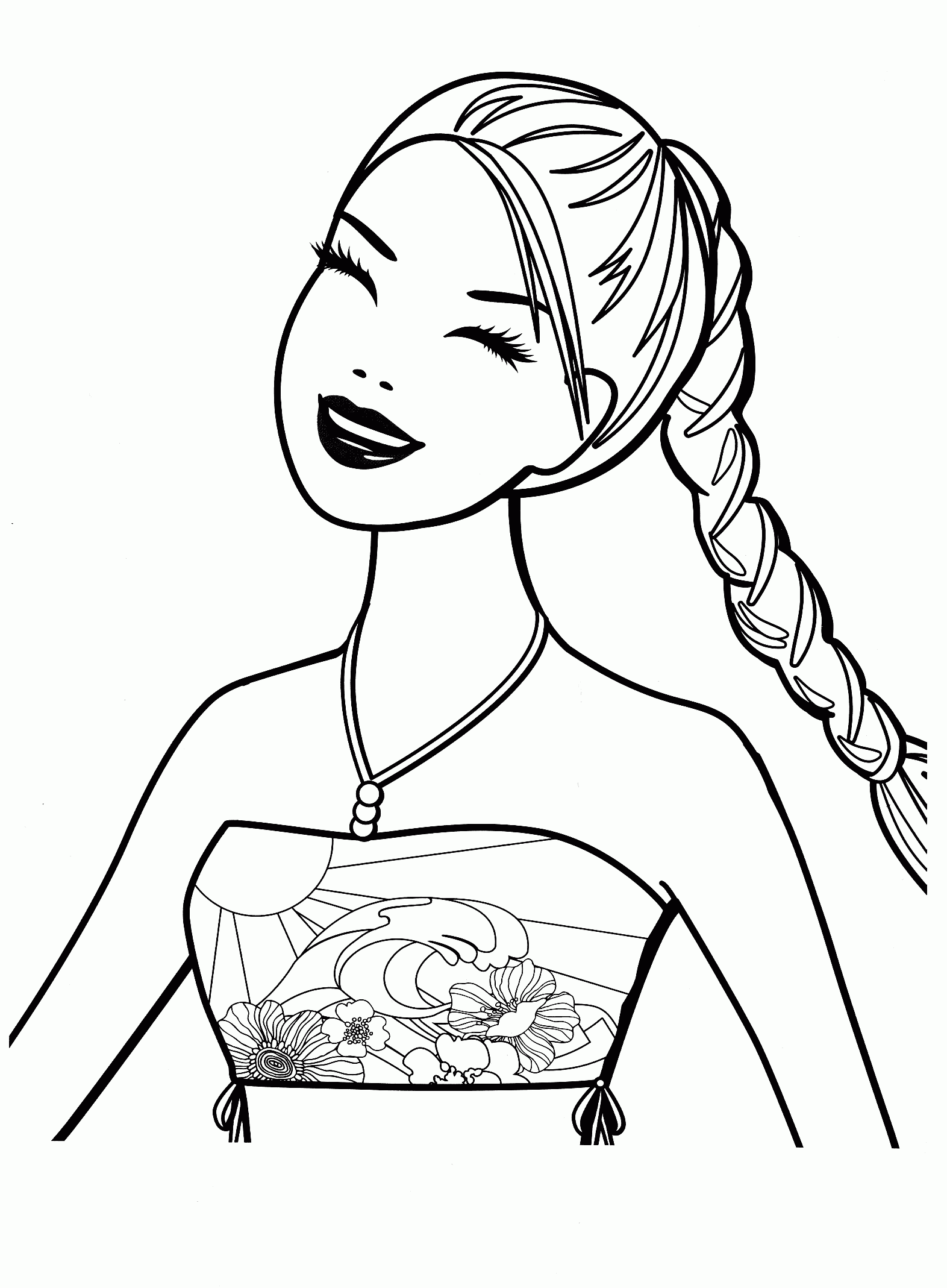 Barbie Coloring Pages Free Printable Barbie Coloring Pages Free Printable