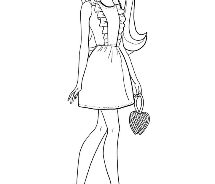 Barbie Coloring Pages Free Printable Coloring Pages
