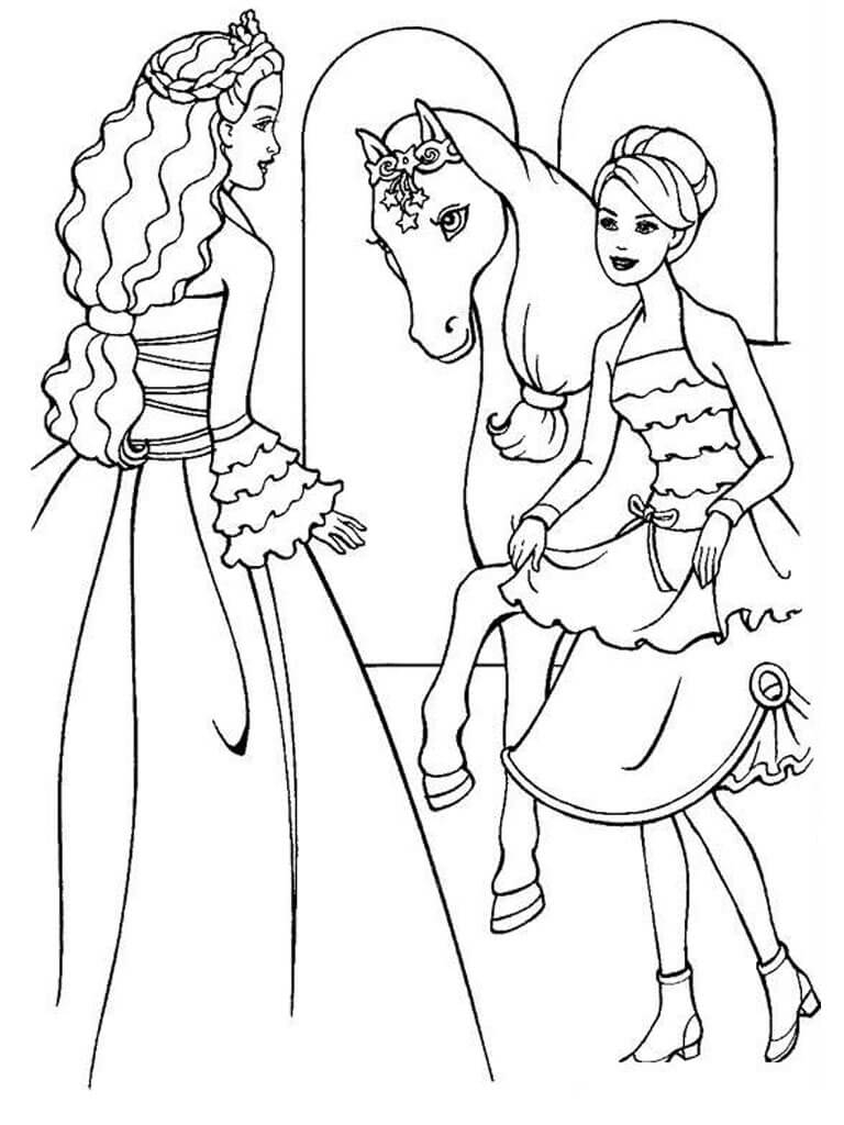 Barbie Coloring Pages Printable Coloring Pages FREE Barbie Coloring Pages Printable Coloring Pages FREE