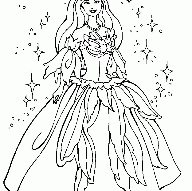 Barbie Doll Coloring Pages Coloring Home