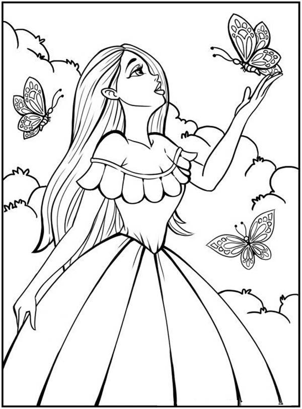 Barbie Doll Pictures For Coloring Infoupdate Barbie Doll Pictures For Coloring Infoupdate