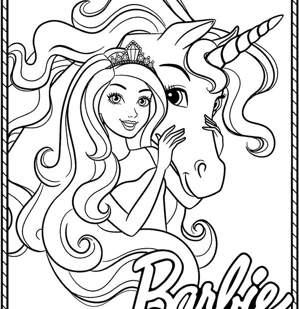 Barbie Images For Colouring Pages Infoupdate