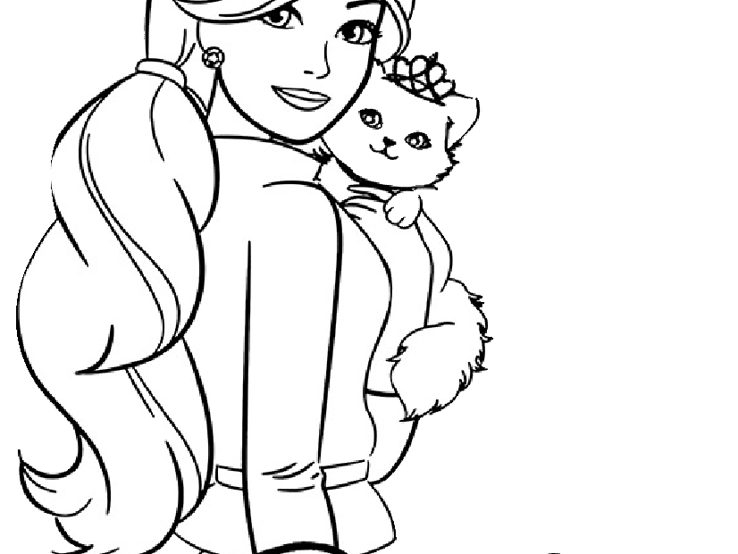 Barbie Printable Coloring Sheets Printable Calendars AT A GLANCE