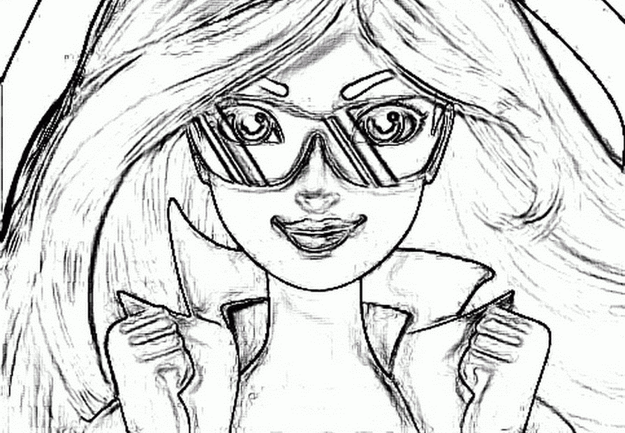 Barbie Spy Squad Printable Coloring Pages COLORING PAGES PRINTABLE COM