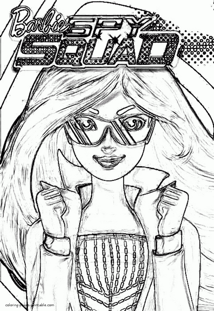 Barbie Spy Squad Printable Coloring Pages COLORING PAGES PRINTABLE COM Barbie Spy Squad Printable Coloring Pages COLORING PAGES PRINTABLE COM