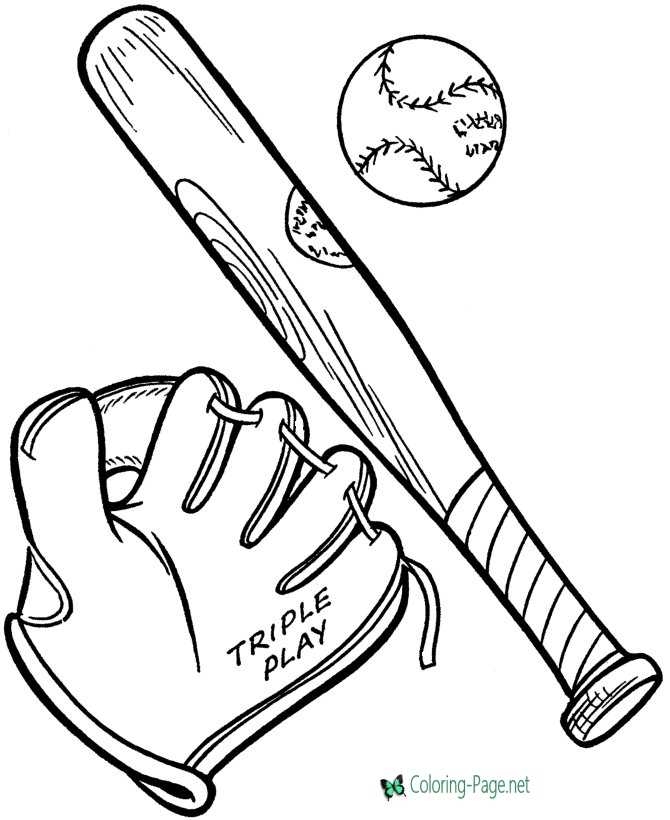 Baseball Coloring Pages Baseball Coloring Pages