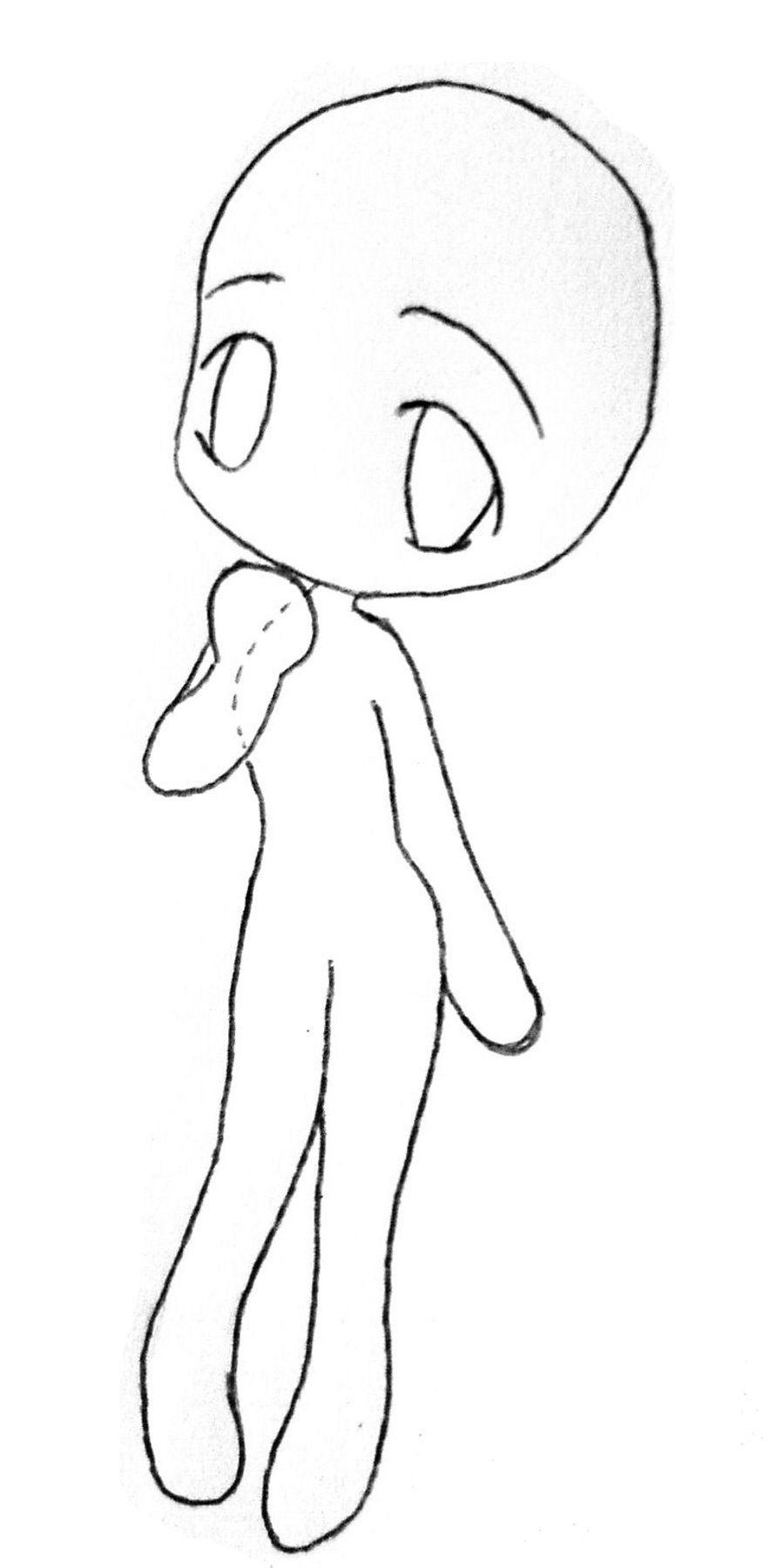 Basic Anime Body Coloring Coloring Pages