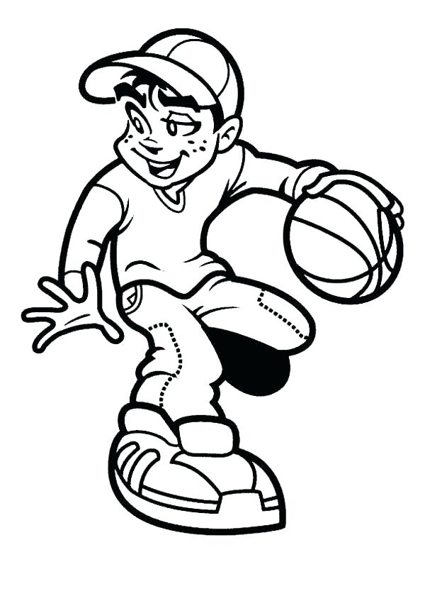 free coloring pages basketball players free coloring pages basketball players