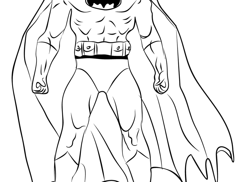 Batman 1 Coloring Page In 2023 Avengers Coloring Pages Superhero