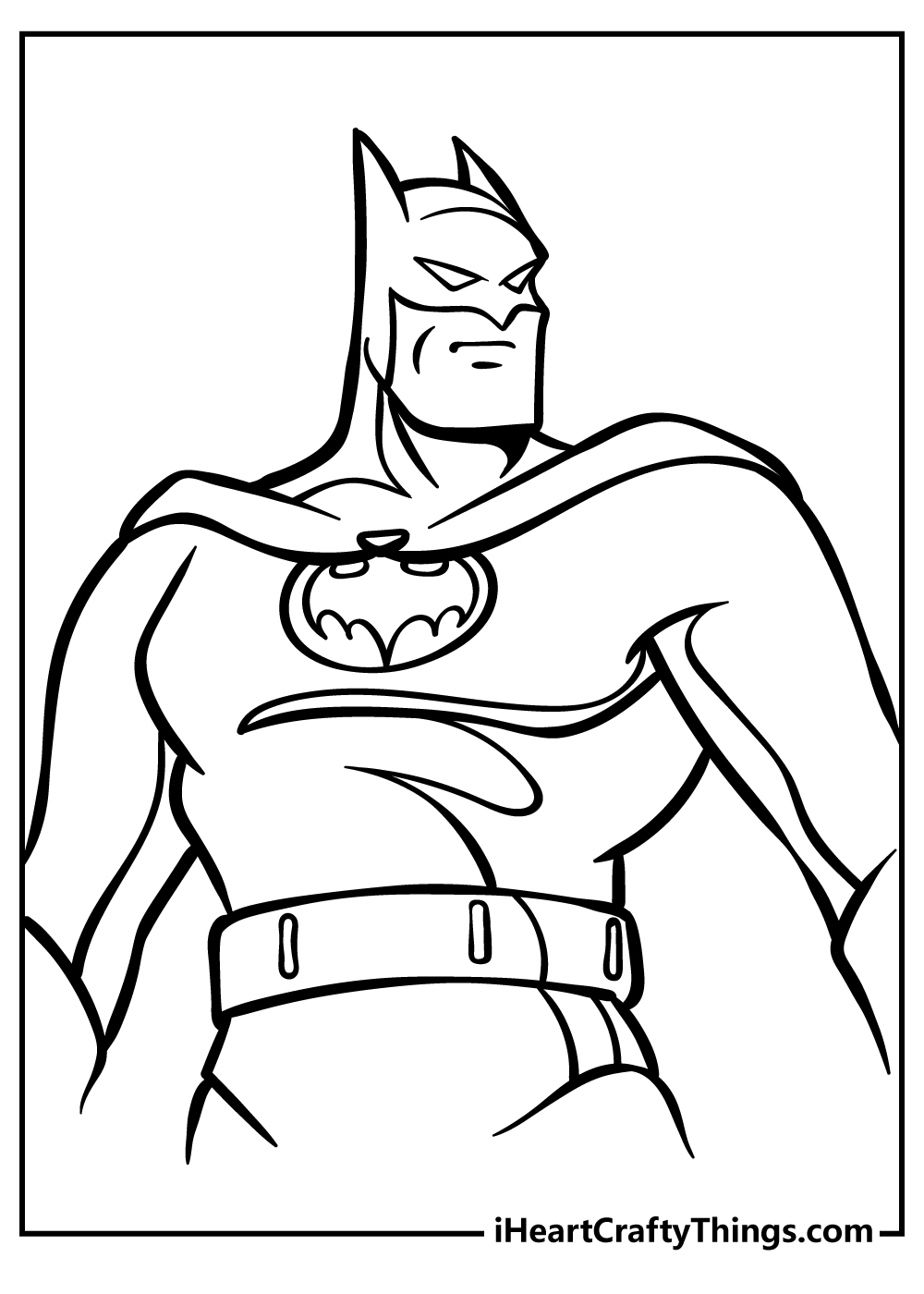 free Batman coloring pages printable