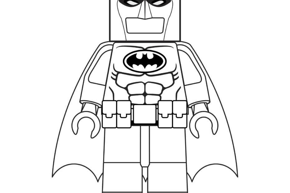 Batman Lego Batman Movie Coloring Pages Printable