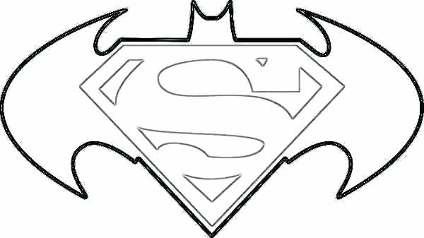 Batman Logo Printable Coloring Pages At GetColorings Free