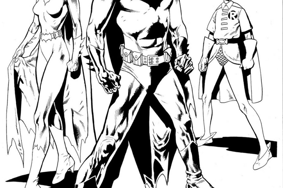 Batman Printable Coloring Pages For Kids