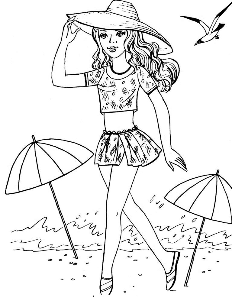 free beach coloring pictures free beach coloring pictures