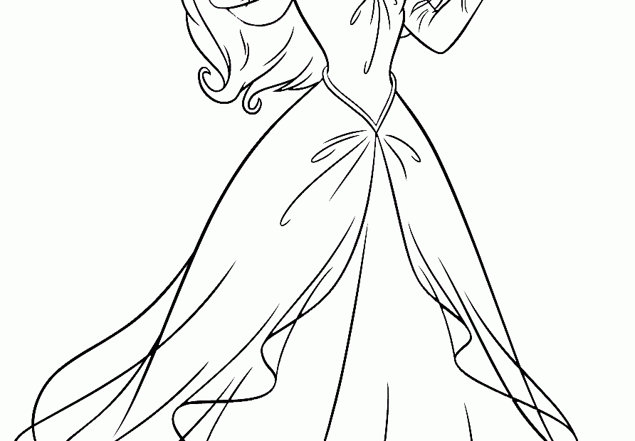 Beautiful Ariel Coloring Page Free Printable Coloring Pages For Kids