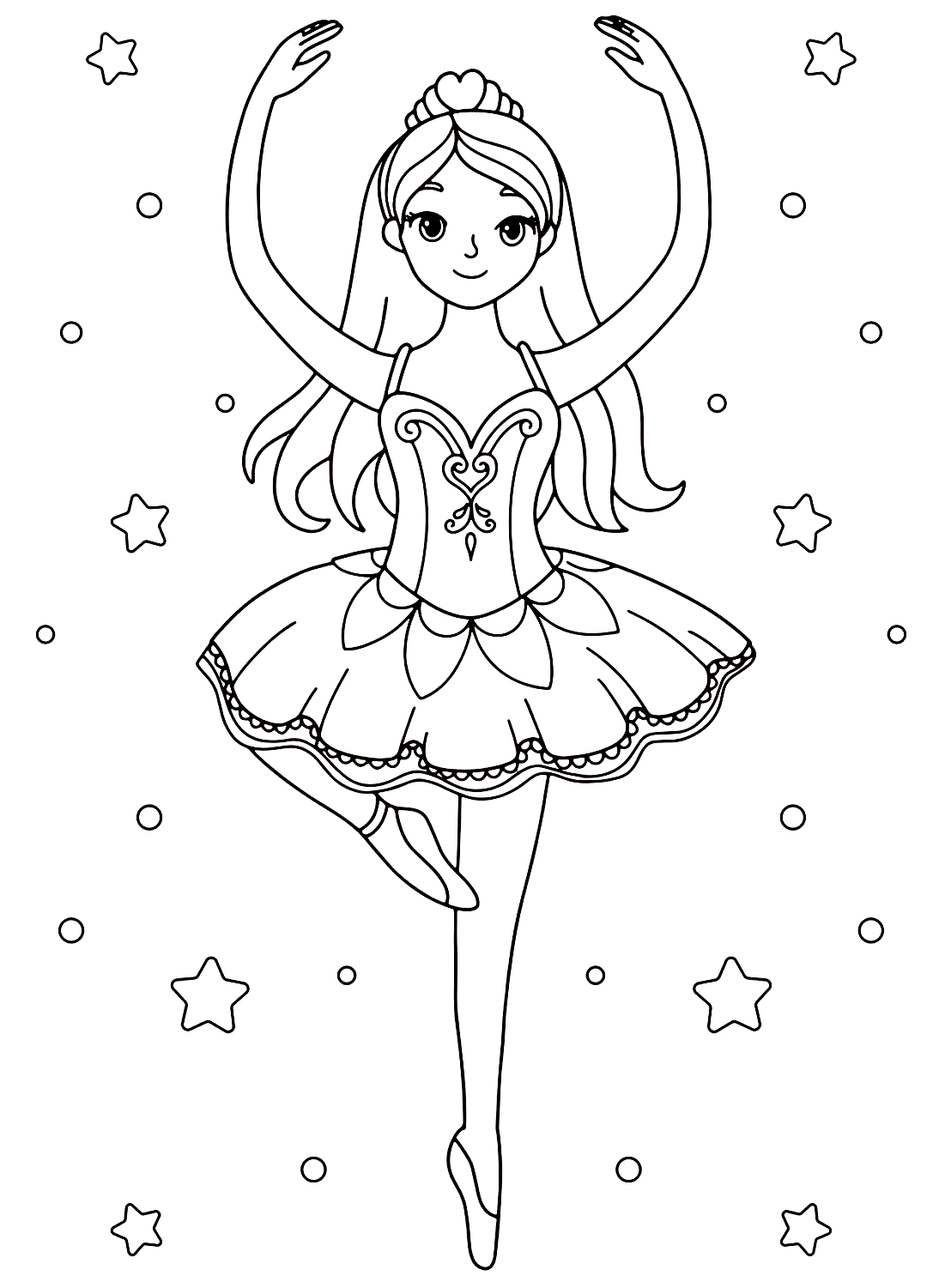 Beautiful Ballerina Coloring Sheet Free Printable Coloring Pages Beautiful Ballerina Coloring Sheet Free Printable Coloring Pages