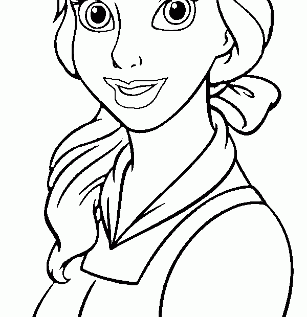 Belle Coloring Pages Printable Disney Princess Coloring Pages The