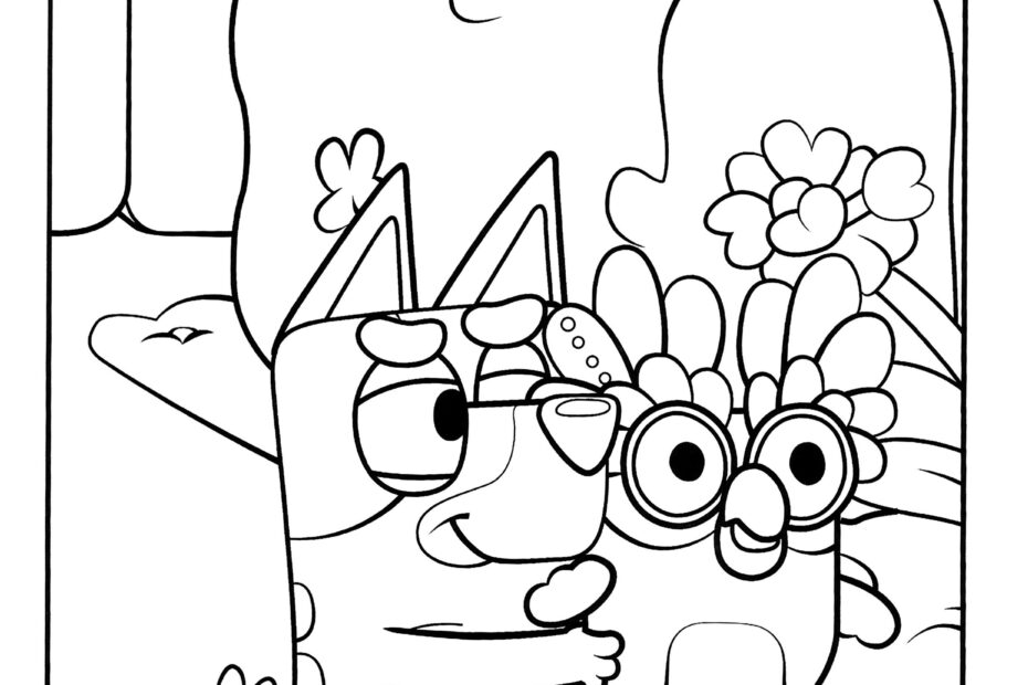 Best 12 Free Printable Bluey Coloring Pages For Kids Artofit