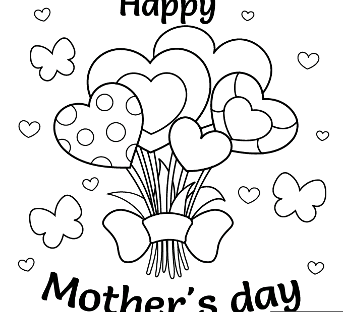 Best 12 Free Printable Mother s Day Coloring Card For Kids Artofit
