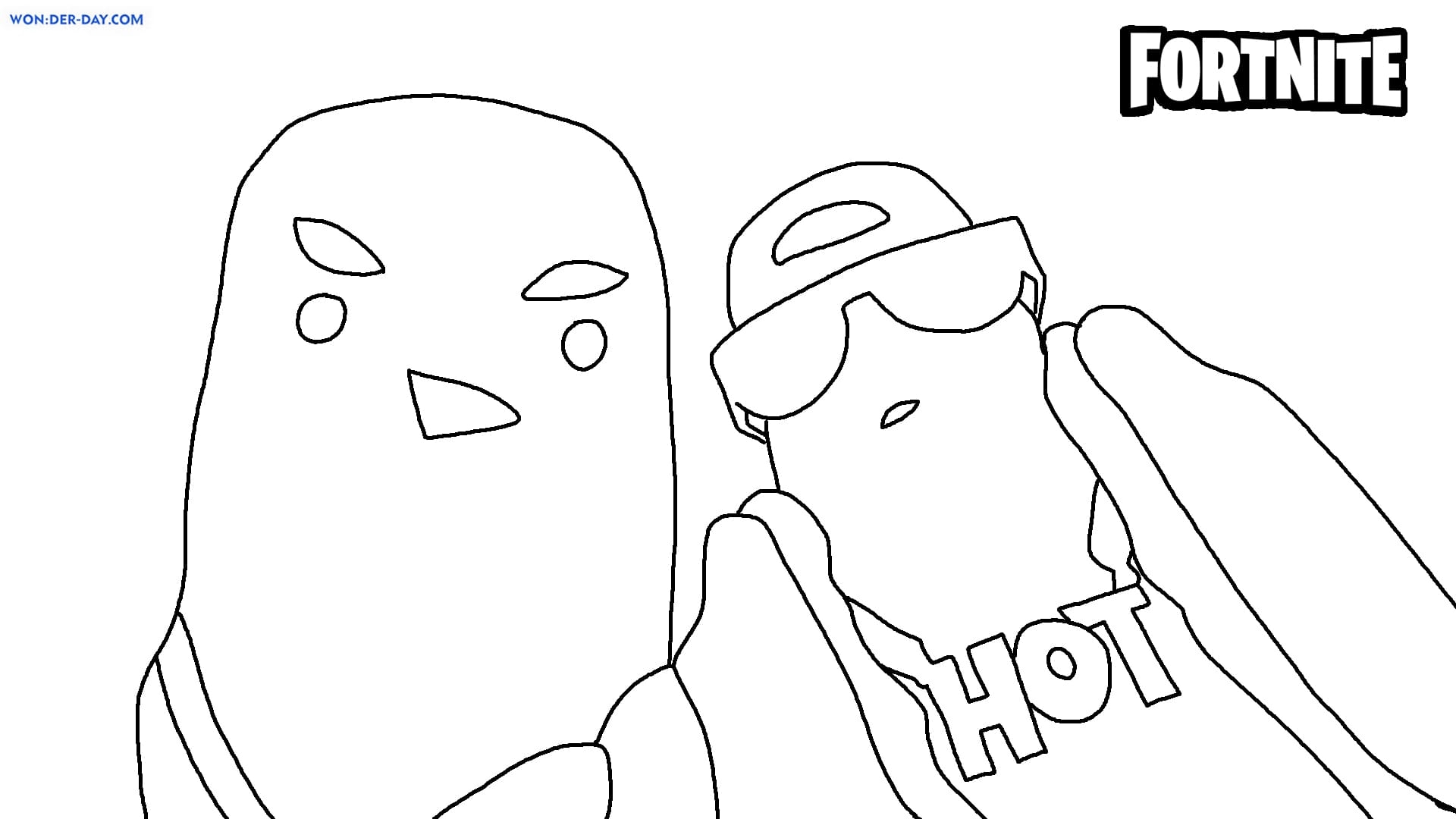 Big Dill Fortnite Coloring Pages WONDER DAY Big Dill Fortnite Coloring Pages WONDER DAY