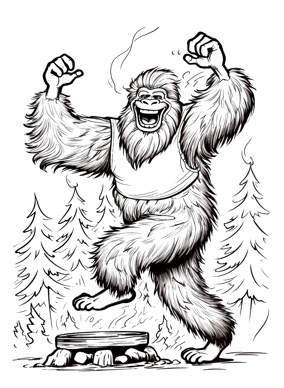 Bigfoot Coloring Page Free Free Printable Coloring Pages Bigfoot Coloring Page Free Free Printable Coloring Pages