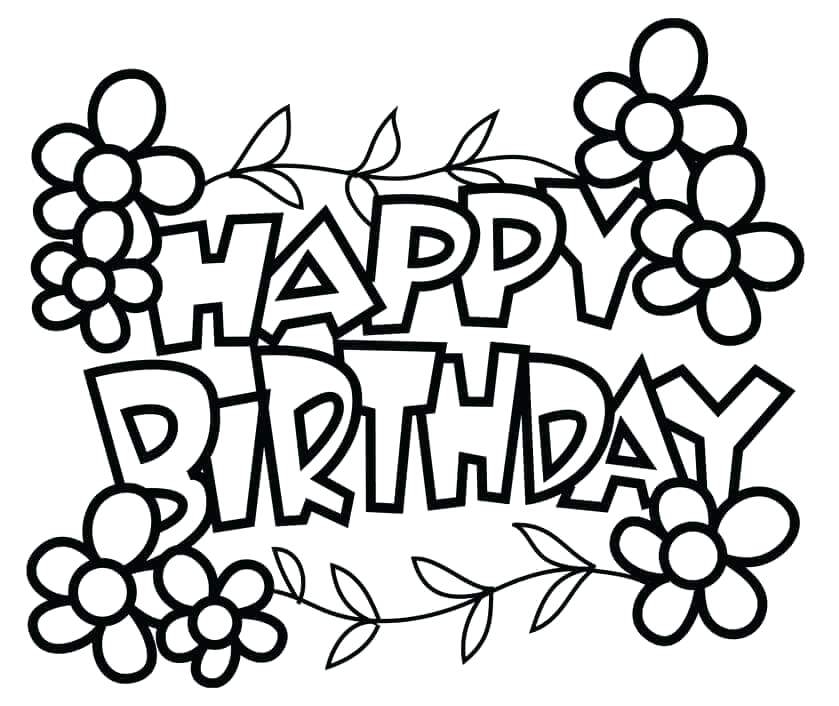 Birthday Coloring Pages For Adults At GetColorings Free Printable Birthday Coloring Pages For Adults At GetColorings Free Printable