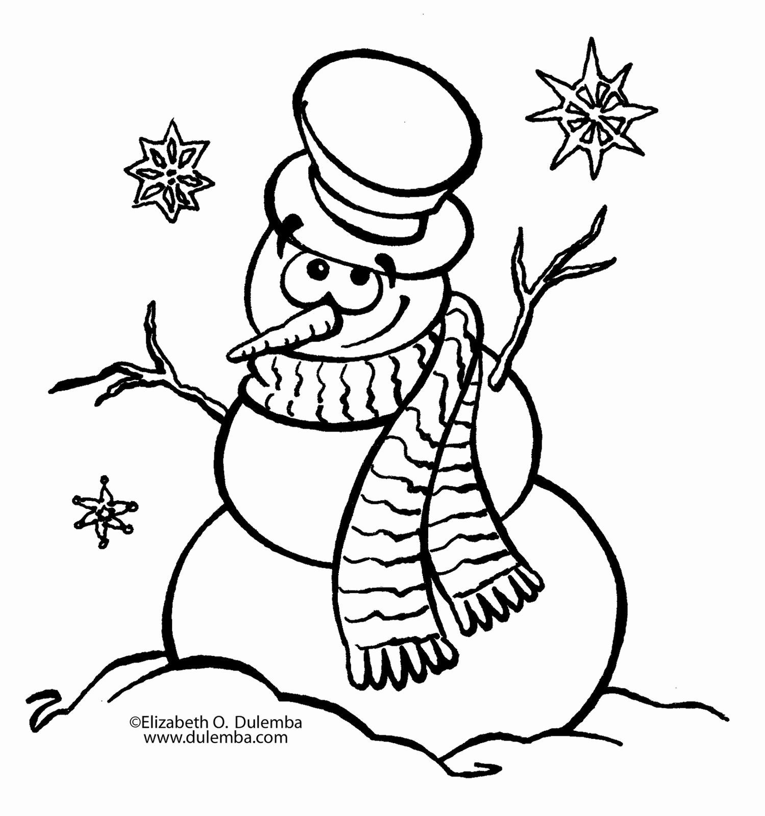 Blank Christmas Coloring Pages At GetDrawings Free Download