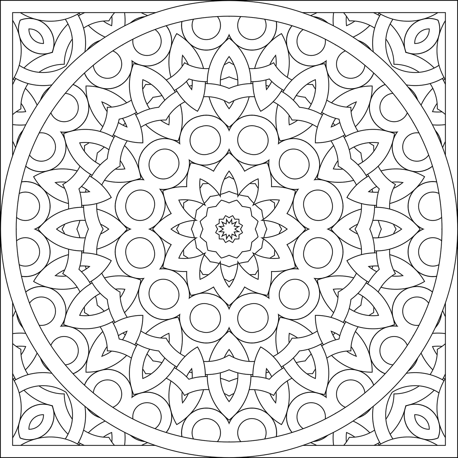 Blank Coloring Pages At GetDrawings Free Download