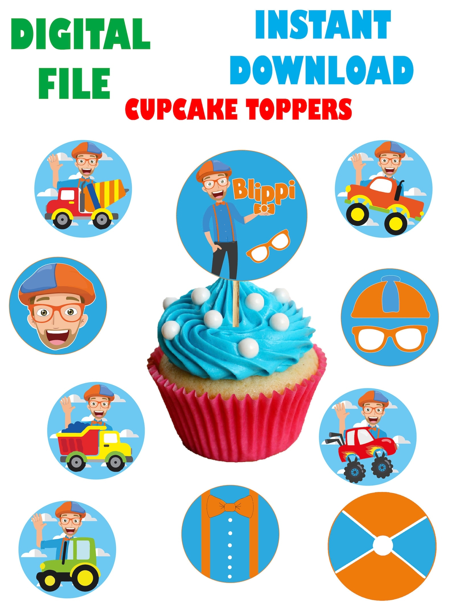 Blippi printable picture