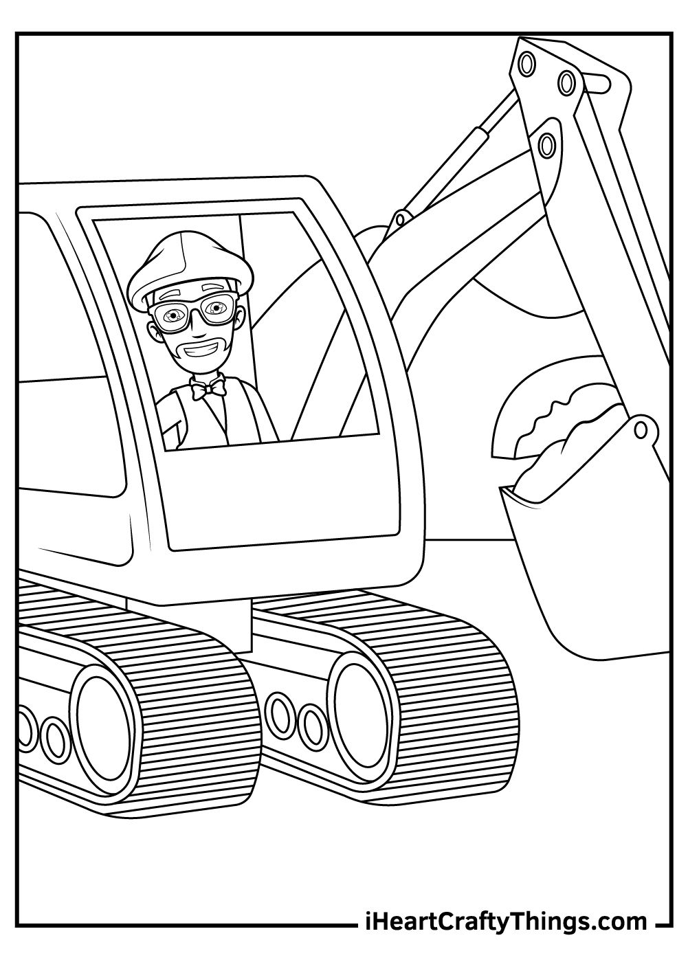 Blippi Coloring Pages Coloring Pages Coloring Pages For Kids Cute 
