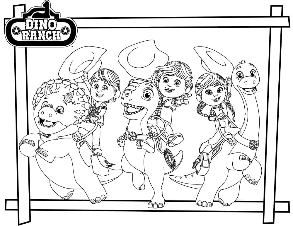 Blitz From Dino Ranch Coloring Page Free Printable Coloring Pages For Blitz From Dino Ranch Coloring Page Free Printable Coloring Pages For