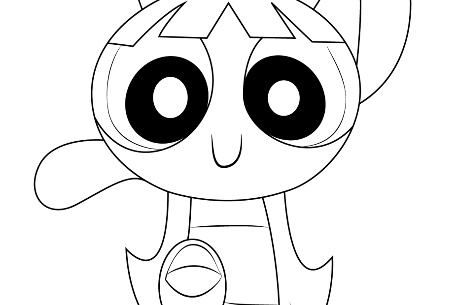Blossom Powerpuff Girls Coloring Page Page Online Coloring Pages For