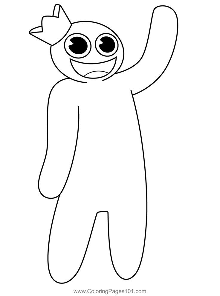 Blue Rainbow Friends Roblox Coloring Page Coloring Pages Blue Blue Rainbow Friends Roblox Coloring Page Coloring Pages Blue