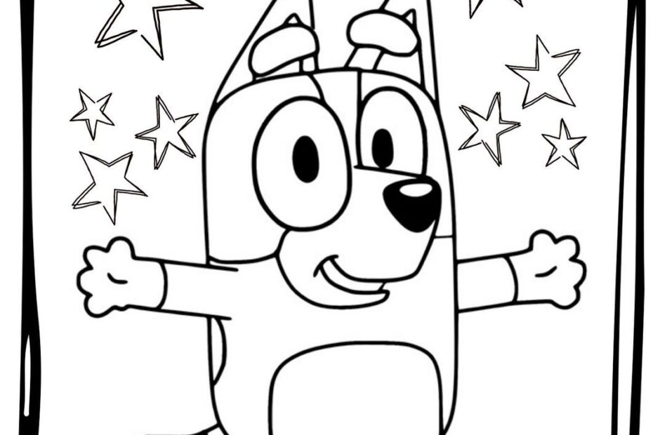 Bluey Colouring Pages Free Printables Artofit