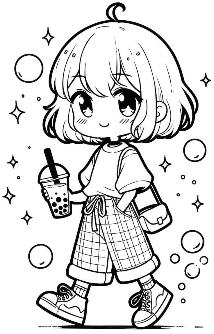 Boba Tea Coloring Pages 40 Delightful Coloring Sheets Coloring Boba Tea Coloring Pages 40 Delightful Coloring Sheets Coloring