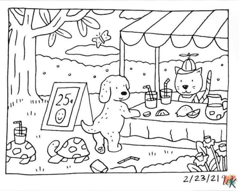 bobbie goods colouring sheet bobbie goods colouring sheet