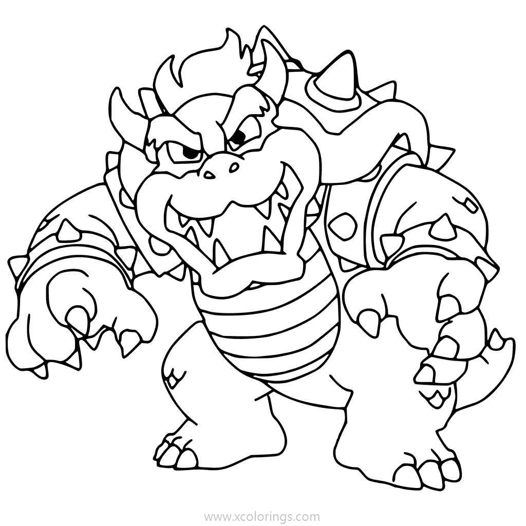 Bowser Castle Coloring Pages XColorings Bowser Castle Coloring Pages XColorings