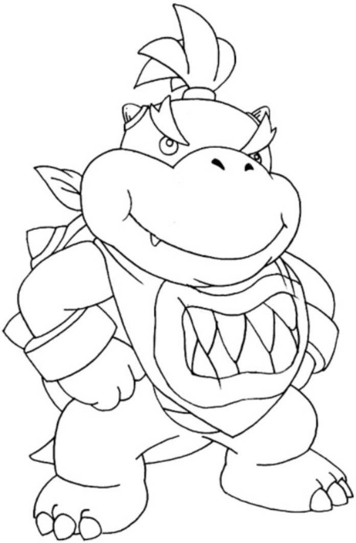 Bowser Jr Coloring Pages Coloring Home Bowser Jr Coloring Pages Coloring Home