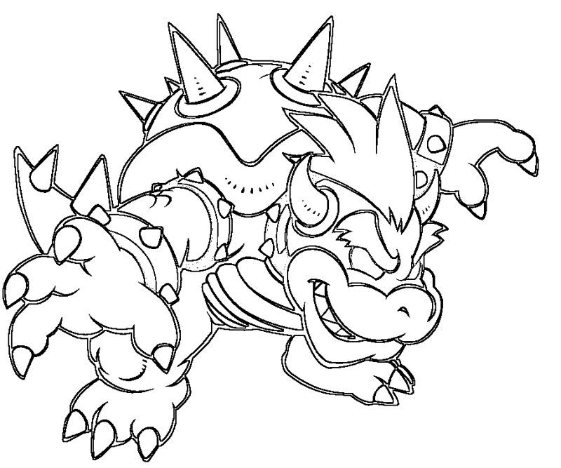 Bowser Jr Coloring Pages Coloring Home Bowser Jr Coloring Pages Coloring Home
