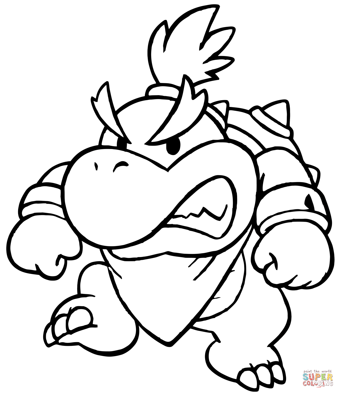 bowser pictures to print