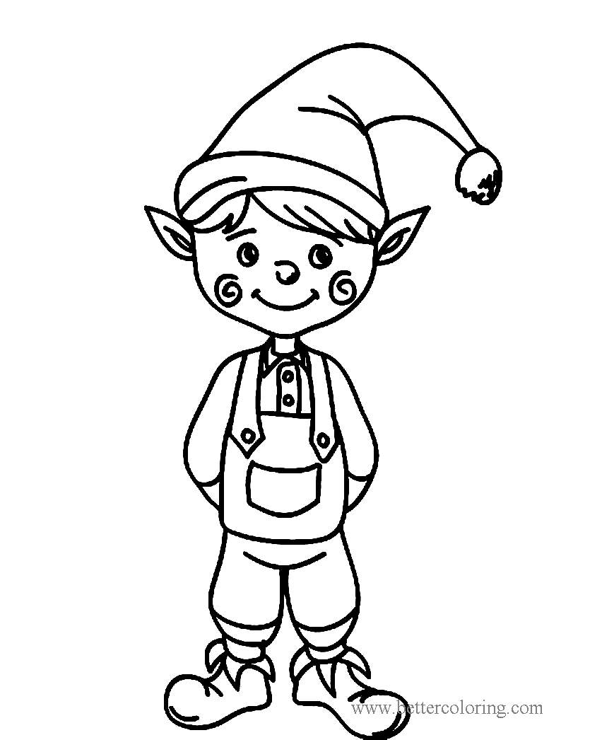 Boy From Elf On The Shelf Coloring Pages Free Printable Coloring Pages Boy From Elf On The Shelf Coloring Pages Free Printable Coloring Pages