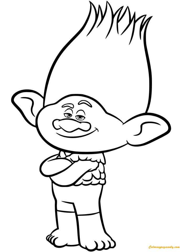Branch From Trolls Coloring Page Free Printable Coloring Pages Branch From Trolls Coloring Page Free Printable Coloring Pages