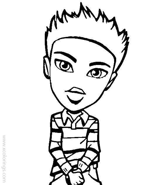 Bratz Coloring Pages Boyz XColorings