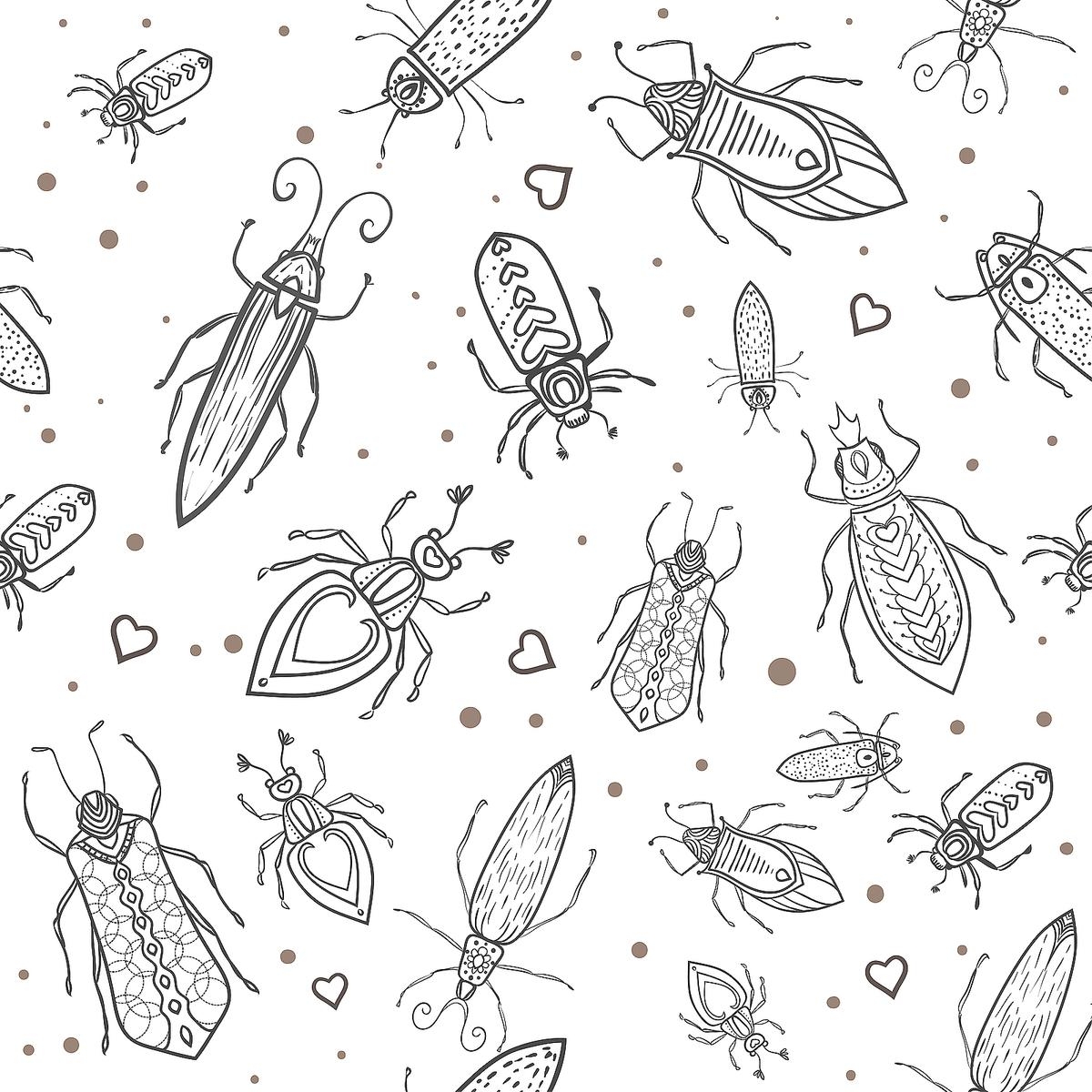 Bug Coloring Pages Printable