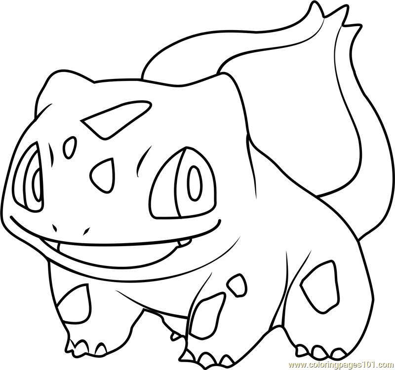 Bulbasaur Pokemon Coloring Page For Kids Free Pokemon Printable 
